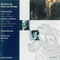Ferdinand Ries & Andreas Jakob Romberg: Quintets for Flute and Strings