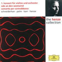 Henze: Violin Concerto No.1; Ode to West Wind; Double Bass Concerto