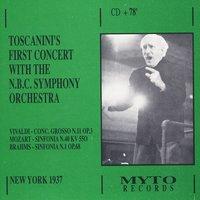Toscanini's First Concert With The N.B.C. Symphony Orchestra
