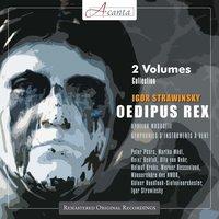 Oedipus Rex, Apollon musagète & Symphonies d'instruments à vent