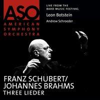 Schubert: Three Lieder