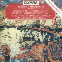 Darius Milhaud: Symphony No. 3, Op. 271; The Bells, Op. 259 & Saudades do Brasil, Op. 67