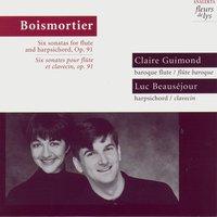 Boismortier: Six Sonatas for Flute and Harpsichord, Op.91