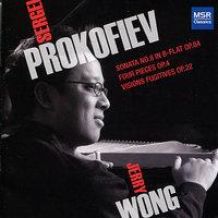 Prokofiev: Piano Sonata No.8; Four Pieces; Visions Fugitives