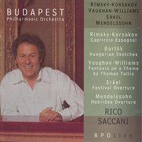 BPO Live: Rimsky-Korsakov, Bartók, Vaughan Williams, Erkel & Mendelssohn