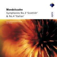Mendelssohn : Symphonies No. 3 "Scottish" & No. 4 "Italian"