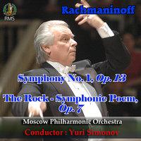 Yuri Simonov conducting: Rachmaninoff: Symphony No. 1 Op. 13, The Rock- Symphonic Poem, Op. 7