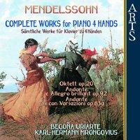 Mendelssohn: Complete Works for Piano 4 Hands
