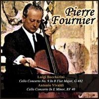 Luigi Boccherini: Cello Concerto No. 9 In B Flat Major, G 482 - Antonio Vivaldi: Cello Concerto In E Minor, RV 40