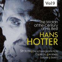Hans Hotter "The Wotan of the Century" at His Best, Vol. 9