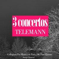 Telemann : 3 concertos
