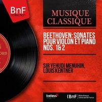 Beethoven: Sonates pour violon et piano Nos. 1 & 2