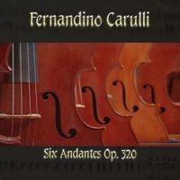 Fernandino Carulli: Six Andantes, Op. 320