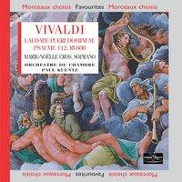 Vivaldi: Laudate pueri dominum, Psaume 112 pour soprano, cordes et continuo, RV 600