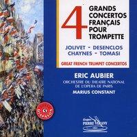Quatre grands concertos francais pour trompette