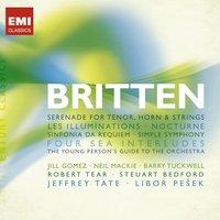 Benjamin Britten: Song Cycles, Sinfonia da Requiem, Four Sea Interludes