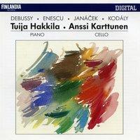 Works by Debussy, Enescu, Janácek and Kodály