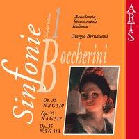 Boccherini: Sinfonie Nos. 2, 4 & 5, Op. 35, Vol. 1