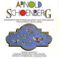 Arnold Schoenberg - Concerto For String Quartet And Orchestra