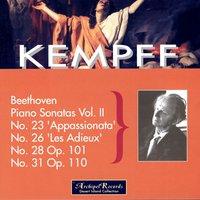 Wilhelm Kempff Plays Beethoven: Vol. II, Piano Sonatas