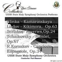 USSR State Maly Symphony Orchestra Performs Tchaikovsky, Glinka, Liadov, Scriabin, & Rimsky-Korsakov
