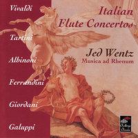 Vivaldi, Tartini, Albinoni, Ferrandini, Giordani, Galuppi: Italian Flute Concertos