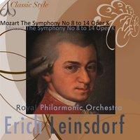 Mozart : Symphonies No. 8 to 14
