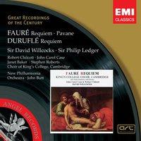 Fauré: Requiem, Pavane . Duruflé: Requiem