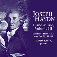 Joseph Haydn: Piano Music Volume III