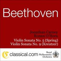 Ludwig van Beethoven, Sonata For Piano And Violin Op. 24 'spring' In F