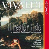 Vivaldi: Il Pastor Fido, 6 Sonatas for Flute and Continuo, Op. 13