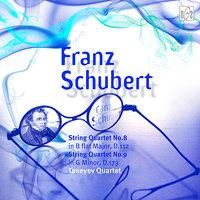 Franz  Schubert.String Quartet No.8 in B flat Major, D.112, String Quartet No.9 in G Minor, D.173