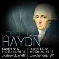 Haydn: Quartett Nr. 62 in C-Dur op. 76/3 „Kaiser-Quartett“ & Quartett Nr. 52 in D-Dur, op. 64/5 „Lerchenquartett“