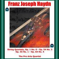 Haydn: String Quartets, Op. 1 No. 6 - Op. 54 No. 3 - Op. 55 No. 1 - Op. 64 No. 4