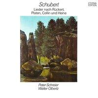 Schubert: Lieder nach Rückert, Platen, Collin und Heine