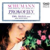 Schumann Piano Sonata No. 1; Prokofiev Sonata No. 2
