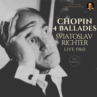 Chopin: 4 Ballades by Sviatoslav Richter