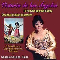 Victoria de los Angeles: 18 Popular Spanish Songs