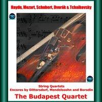Haydn, Mozart, Schubert, Dvořák & Tchaikovsky: String Quartets - Encores by Dittersdorf, Mendelssohn and Borodin