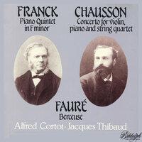 Franck, Chausson & Fauré: Chamber Works