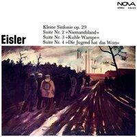 Eisler: Kleine Sinfonie / "Niemandsland"-Suite / "Kuhle Wampe"-Suite / "Die Jugend hat das Wort"-Suite