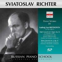 Sviatoslav Richter Plays Piano Works by Beethoven: Triple Concerto, Op. 56 & Piano Concerto No. 3, Op. 37