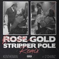 Rose Gold Stripper Pole