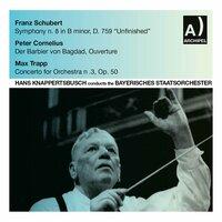 Schubert, Cornelius & Trapp: Orchestral Works
