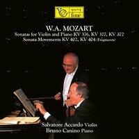 Mozart: Sonatas for Violin and Piano KV 376 ,377, 372, 402, 404