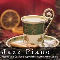 Jazz Piano Played in a Coffee Shop with a Retro Atmosphere