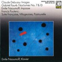 Debussy, Fauré, Naoumoff, Poulenc