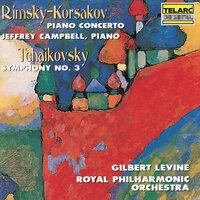 Rimsky-Korsakov: Piano Concerto in C-Sharp Minor, Op. 30 - Tchaikovsky: Symphony No. 3 in D Major, Op. 29, TH 26 "Polish"