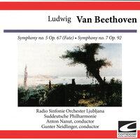 Ludwig van Beethoven: Symphony no. 5 Op. 67 (Fate) - Symphony no. 7 Op. 92