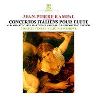 Concertos italiens pour flûte: Sammartini, Martini, Galuppi, Pergolesi & Tartini